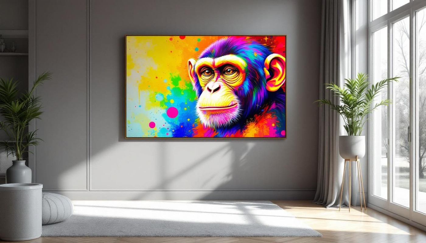 Comment choisir un tableau de singe pour dynamiser votre décoration intérieure ?